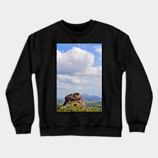 Sigiriya from Pidarungula. Crewneck Sweatshirt